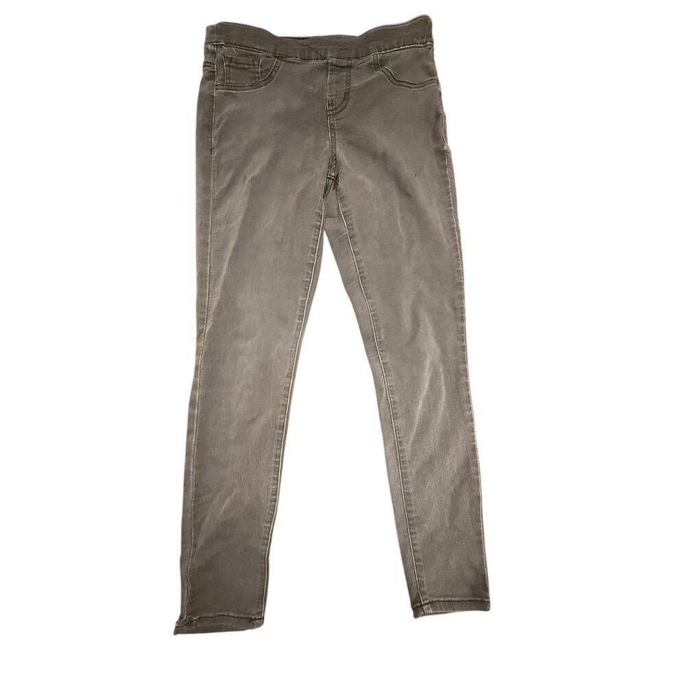 1822 Denim Women's Gray Pull-On Skinny Jeans Size 4 Stretch Jeggings